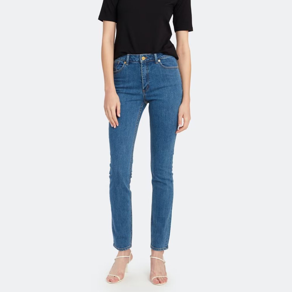 Stylein Katie High Rise Denim Blue Jeans